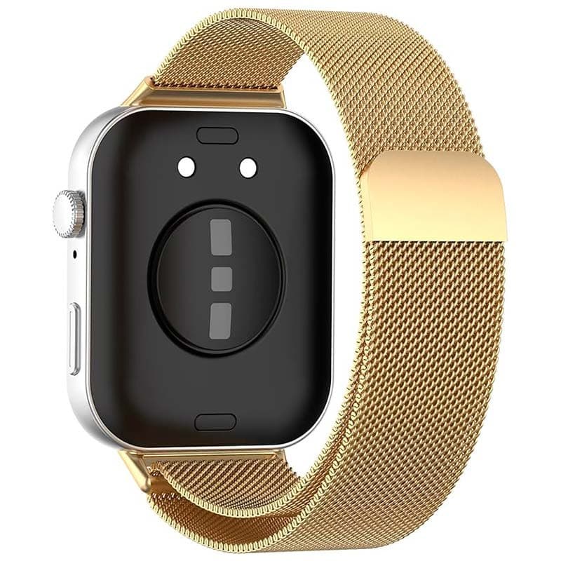 Pulseira Milanesa Magnética Huawei Watch Fit 3 Dourado