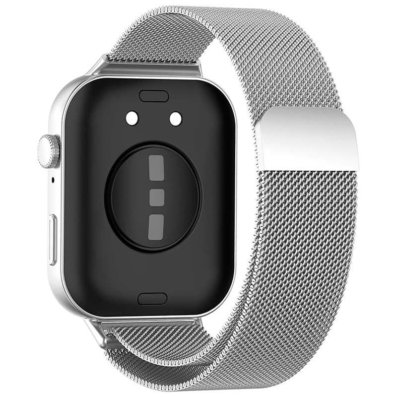 Pulseira Milanesa Magnética Huawei Watch Fit 3 Prateado