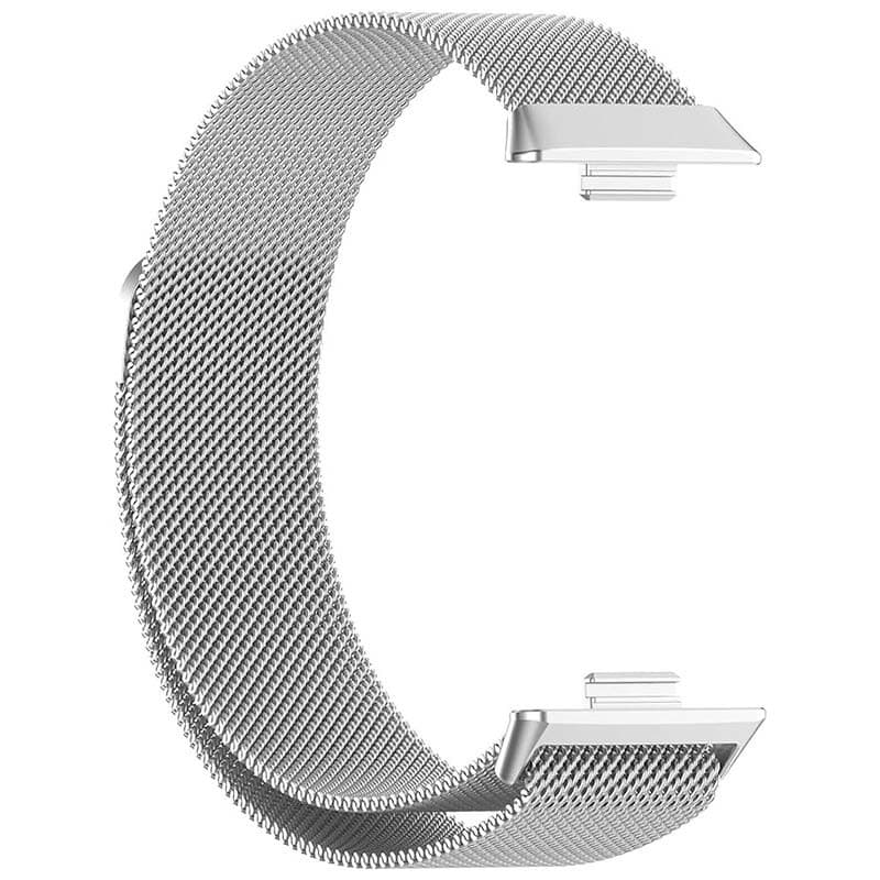 Pulseira Milanesa Magnética Huawei Watch Fit 3 Prateado
