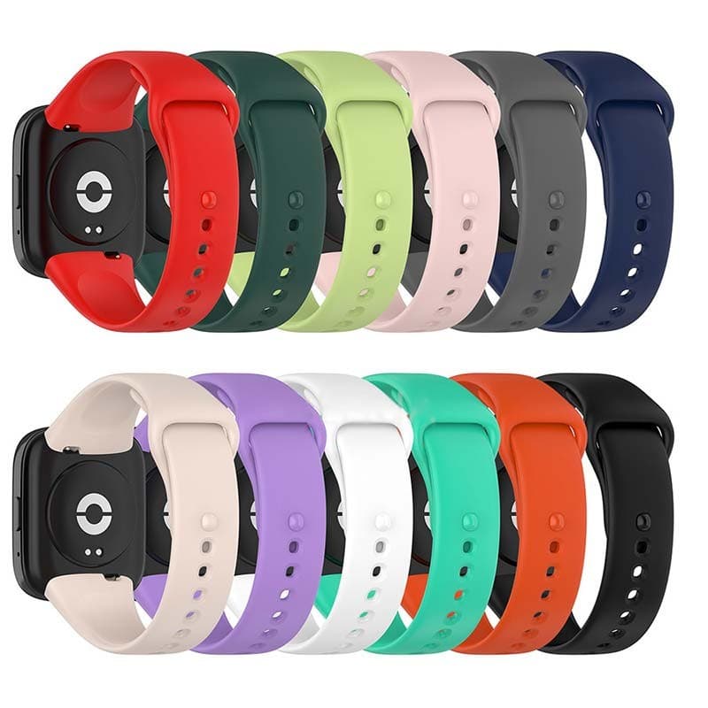 Pulseira de silicone Xiaomi Redmi Watch 3 Active Marfim