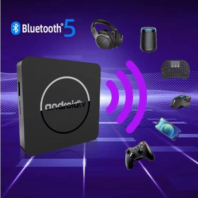 Q1 ATV H313 8K 2GB/16GB Android 13 Preto - Android TV