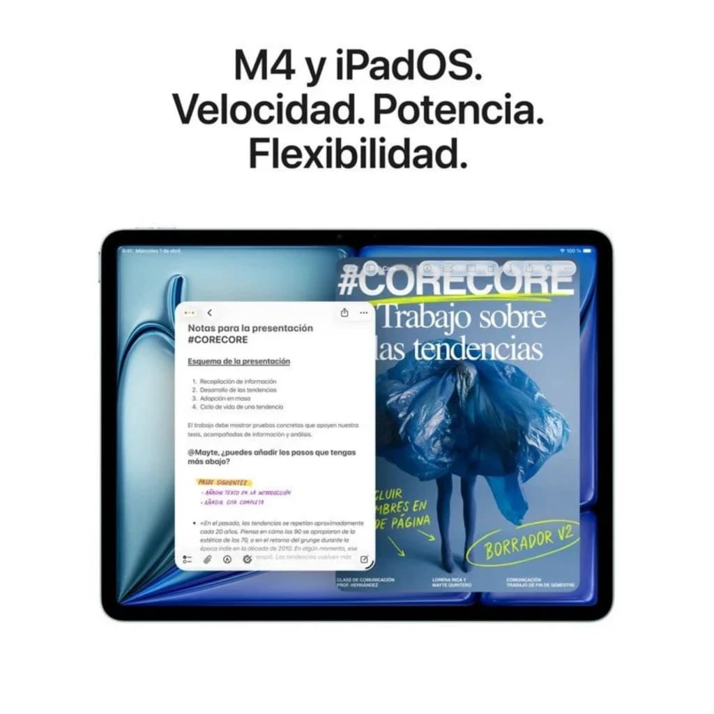 Apple iPad Air M4  (2026) 11" 256 GB Wi-Fi Cinza