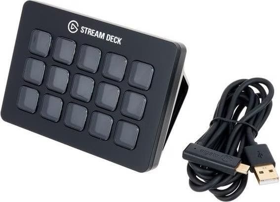 Elgato Stream Deck MK.2 15 Botões Preto