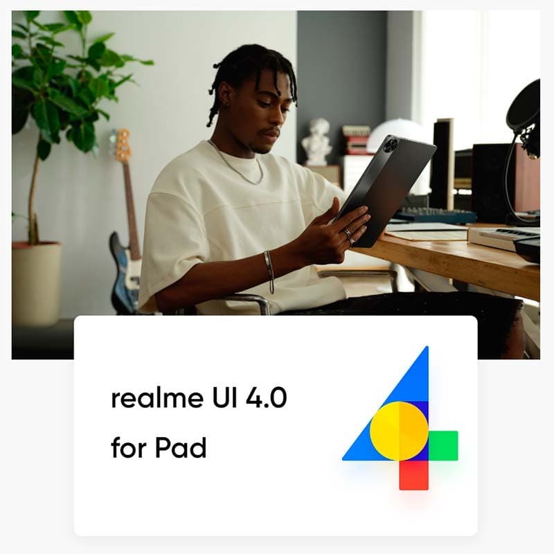Tablet Realme Pad 2  6GB/128GB Cinzento 2K 11.5"