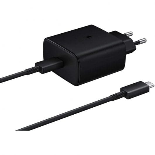 Samsung Carregador Carga Súper Rápida USB-C 45W Preto