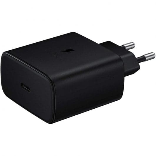 Samsung Carregador Carga Súper Rápida USB-C 45W Preto
