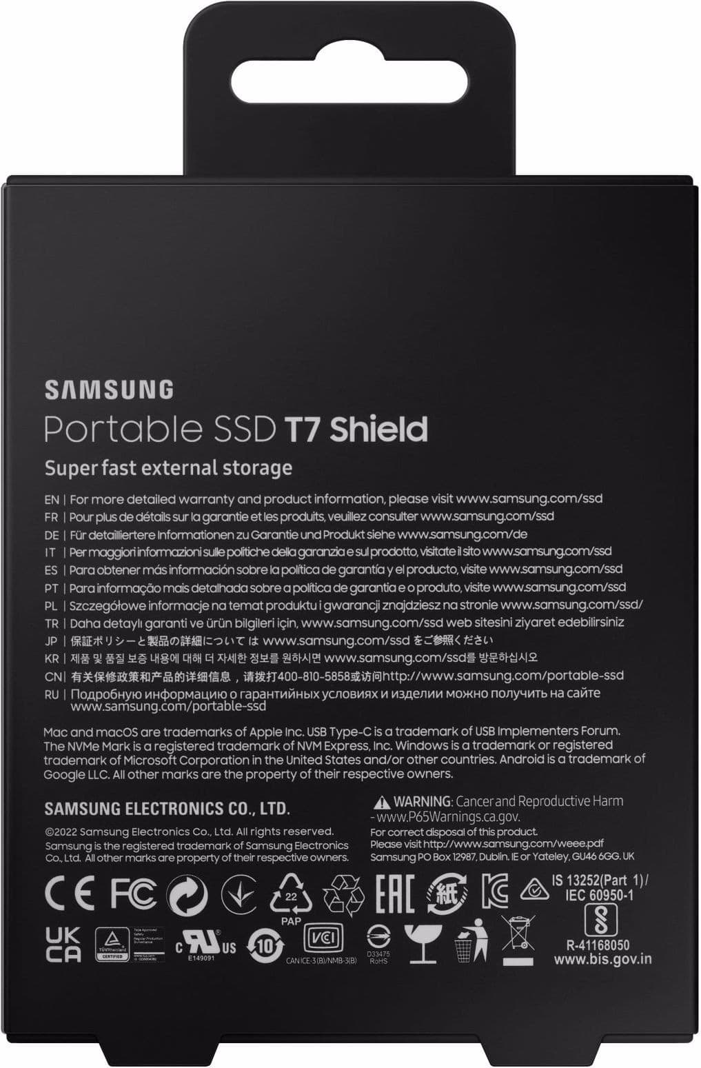 Samsung T7 Shield