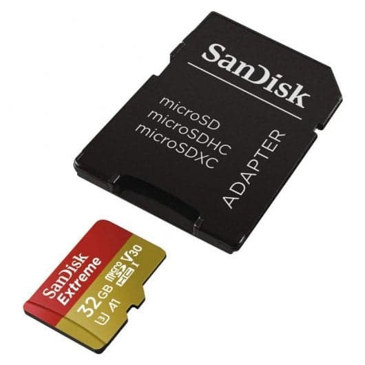 Sandisk Extreme MicroSDXC 32GB Classe 10 UHS-I Adaptador