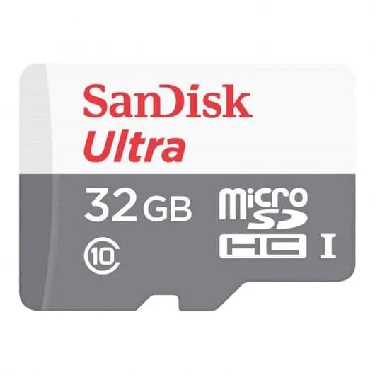 Sandisk Ultra MicroSDHC 32GB UHS-I Classe 10 Adaptador SD