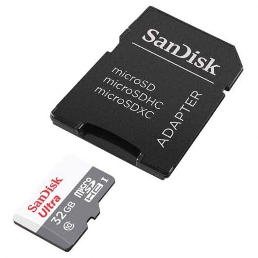 Sandisk Ultra MicroSDHC 32GB UHS-I Classe 10 Adaptador SD