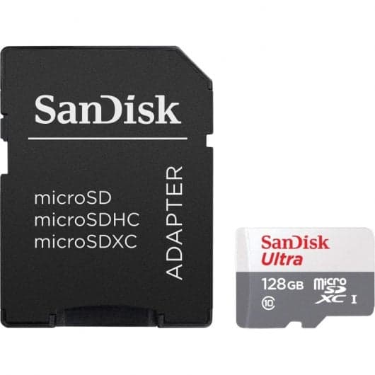 Sandisk Ultra MicroSDXC 128GB Classe 10 UHS-I Adaptador
