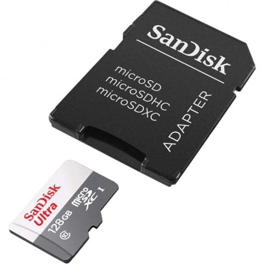 Sandisk Ultra MicroSDXC 128GB Classe 10 UHS-I Adaptador