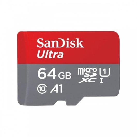 Sandisk Ultra MicroSDXC 64GB UHS-I U1 A1 Classe 10