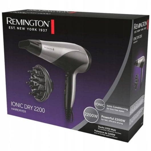 Secador de cabelo iônico Remington Ionic Dry D3190S 2200W
