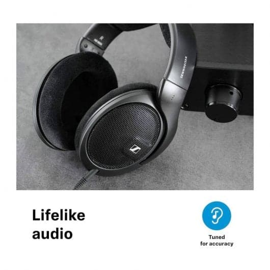 Sennheiser HD 560S Auscultadores Gaming com Cabo Jack 3.5 Pretos