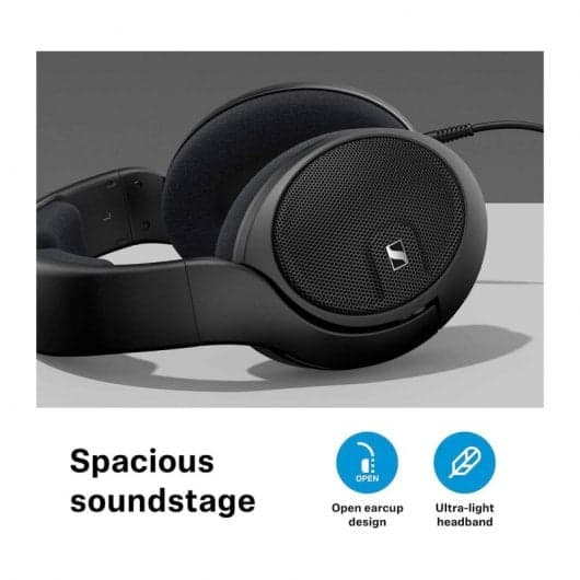 Sennheiser HD 560S Auscultadores Gaming com Cabo Jack 3.5 Pretos