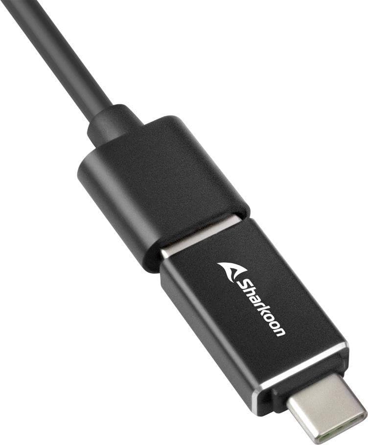 Sharkoon HUB 3X USB 3.2 +RJ45 ALU BLACK