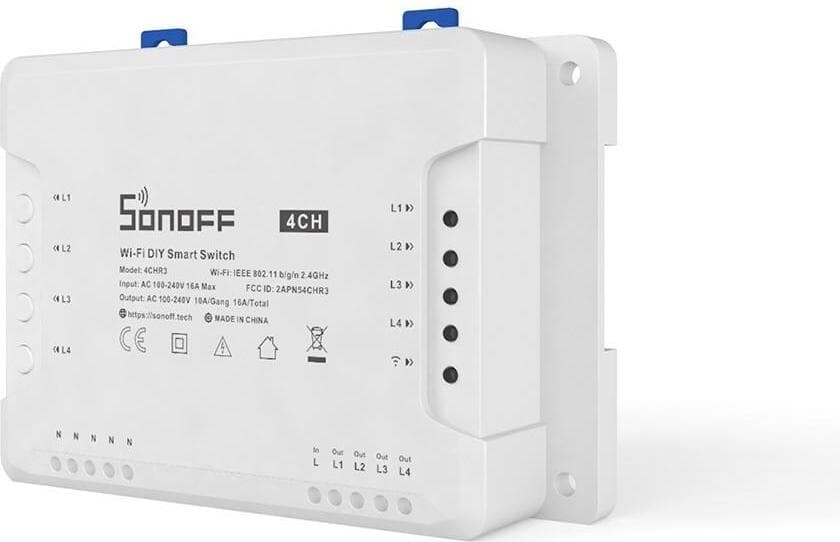 Sonoff 4CHR3 - 4-gang Wi-Fi Smart Switch