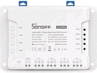 Sonoff 4CHR3 - 4-gang Wi-Fi Smart Switch