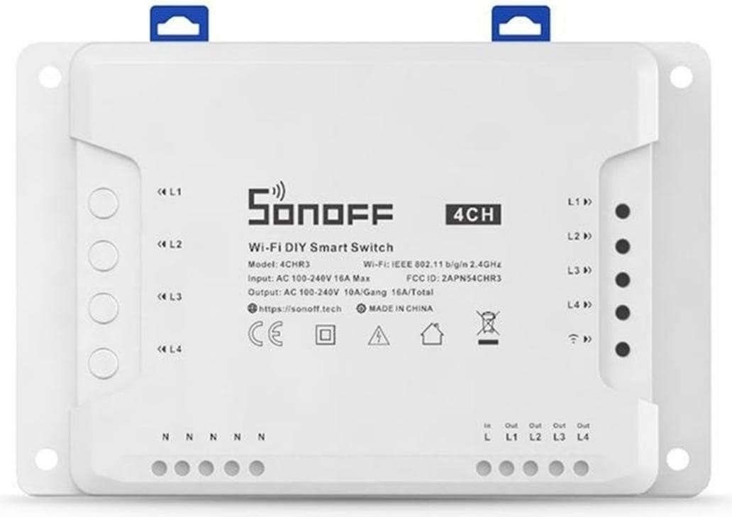 Sonoff 4CHR3 - 4-gang Wi-Fi Smart Switch