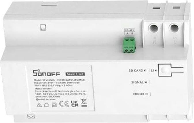 Sonoff Data logger SPM-Main WiFi/LAN