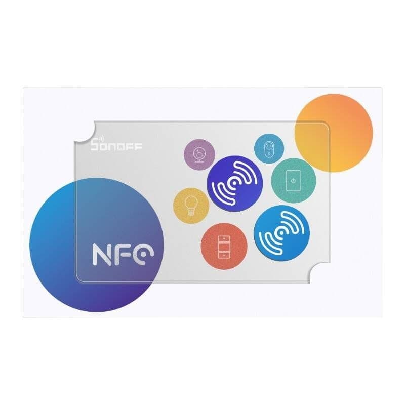 Sonoff NFC Tag Branco - Etiqueta Adesiva Inteligente