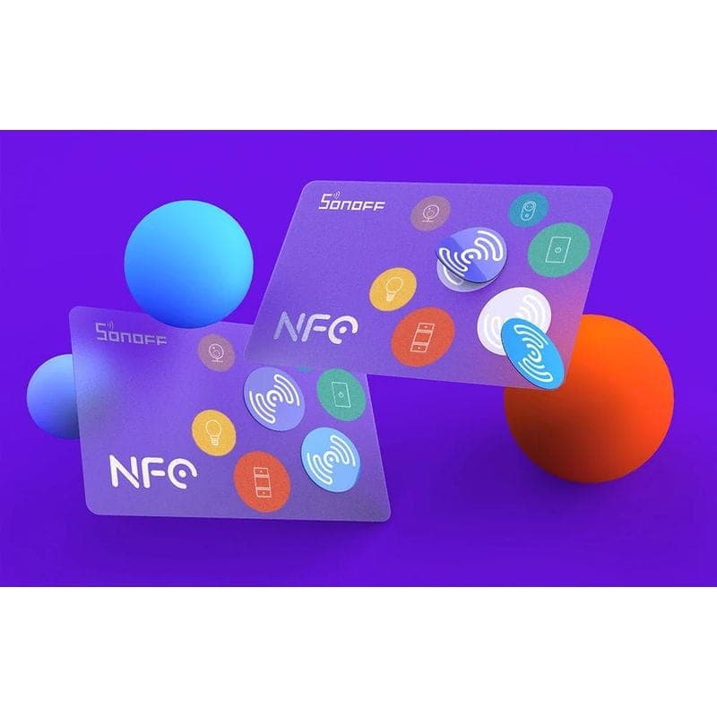 Sonoff NFC Tag Branco - Etiqueta Adesiva Inteligente