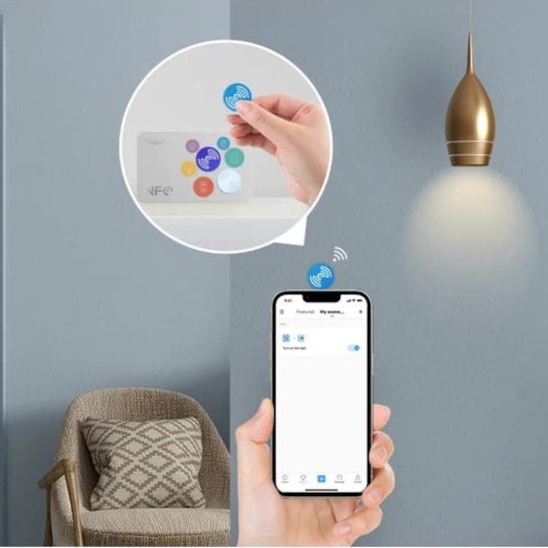 Sonoff NFC Tag Branco - Etiqueta Adesiva Inteligente