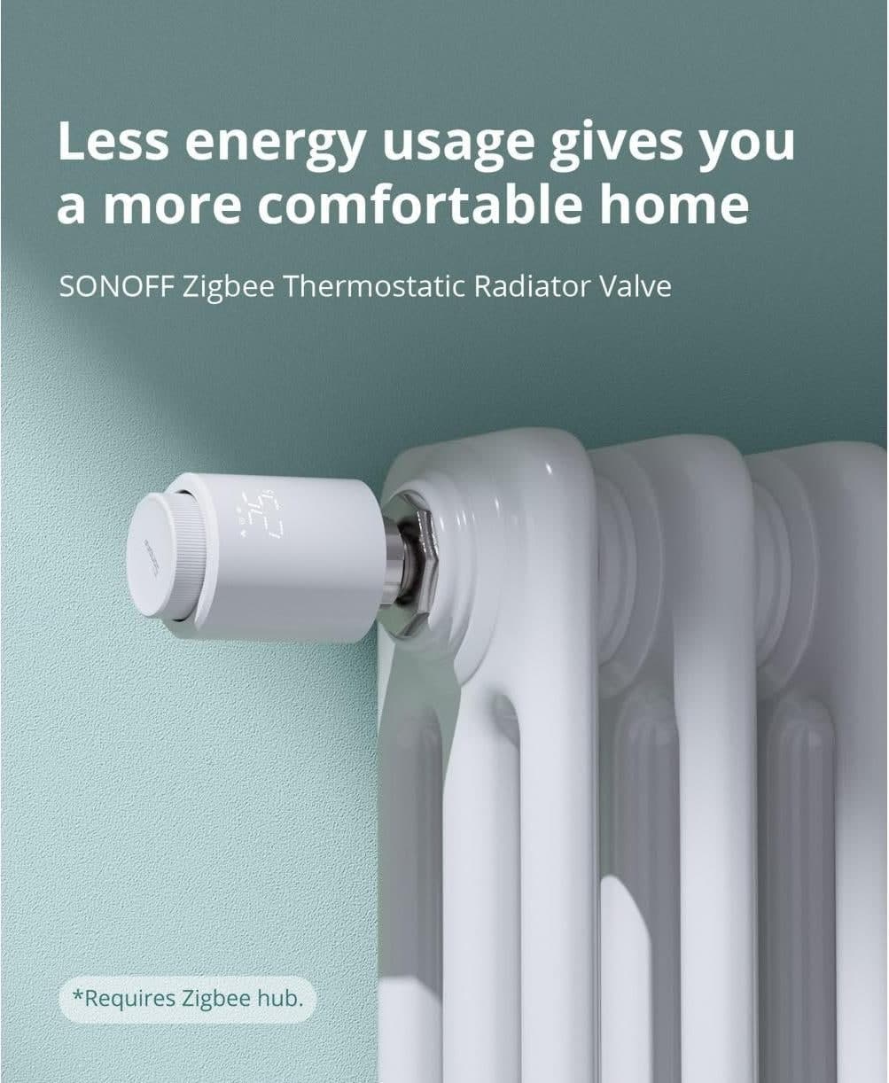 Sonoff Smart thermostat radiator Zigbee