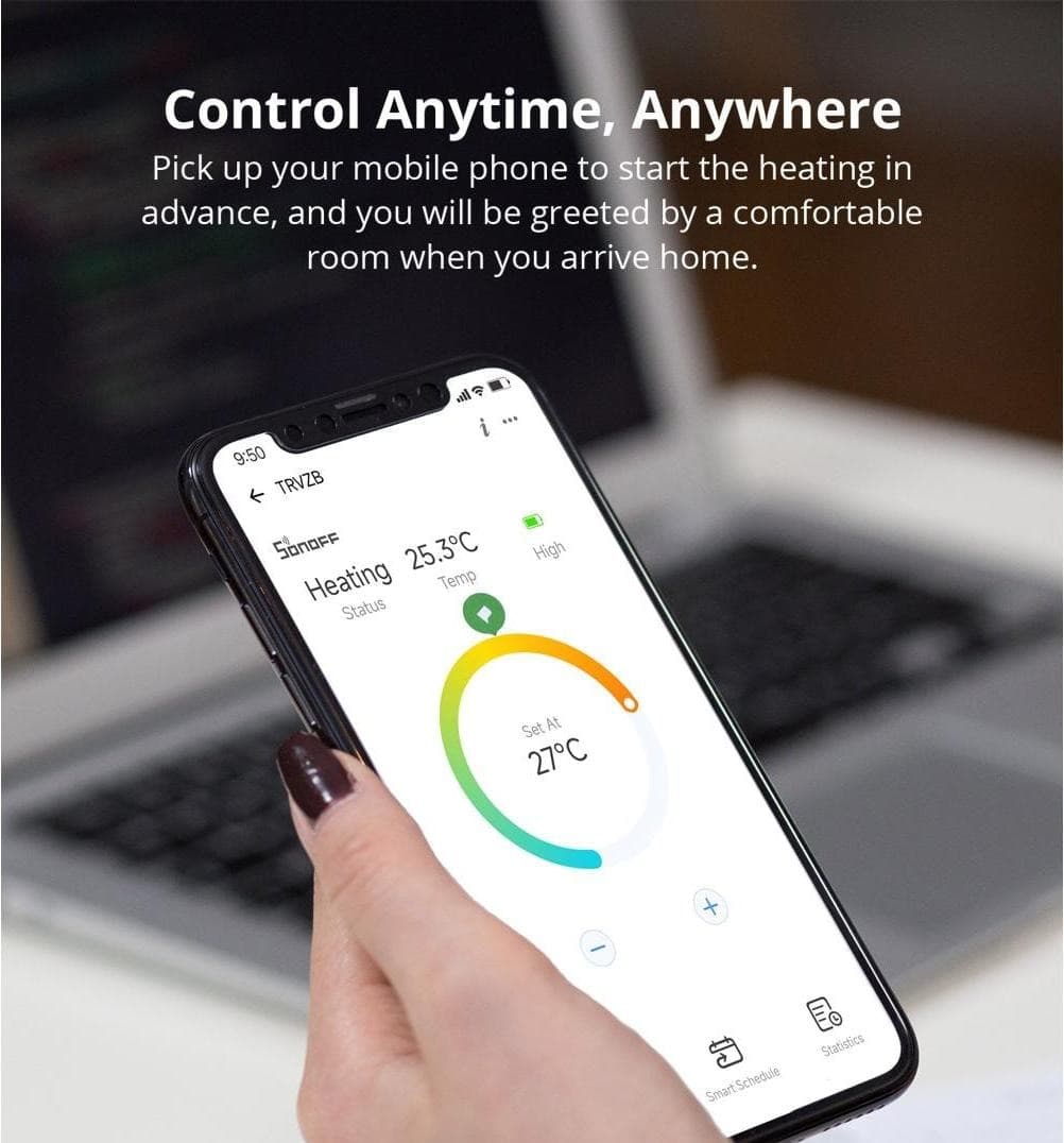 Sonoff Smart thermostat radiator Zigbee