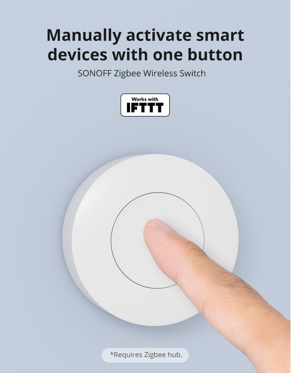 Sonoff WLAN switch SNZB-01P DC 3 V