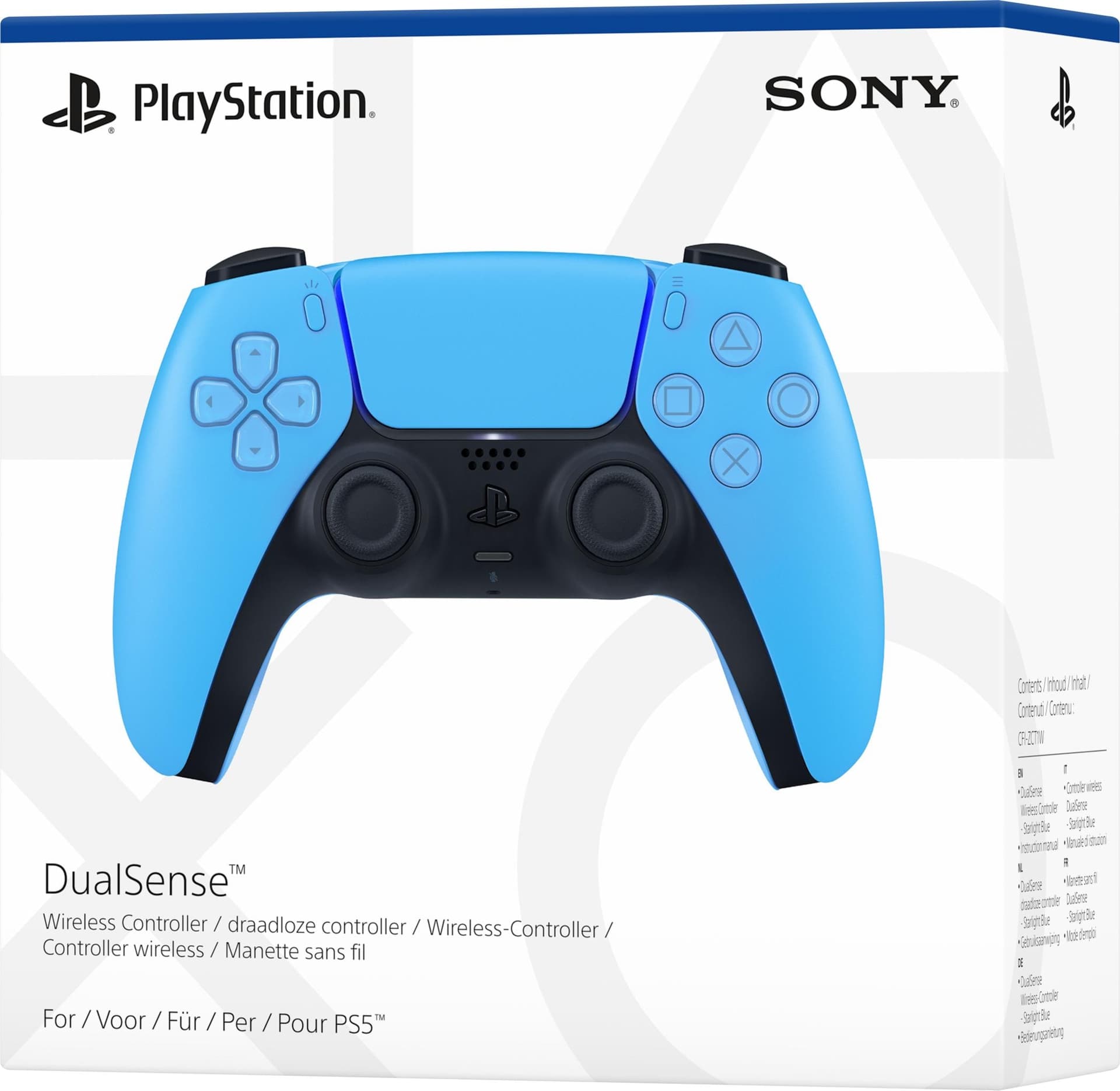 Sony DualSense Wireless-Controller - Starlight Blue
