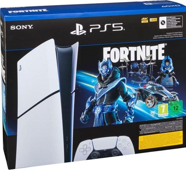 Sony PlayStation 5 Digital Edition - Fortnite Cobalt Star Bundle