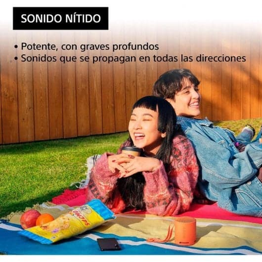 Sony SRS-XB100 Coluna Portátil Bluetooth Laranja