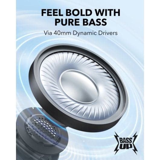 Soundcore H30i Auscultadores Sem Fios Bluetooth Pretos