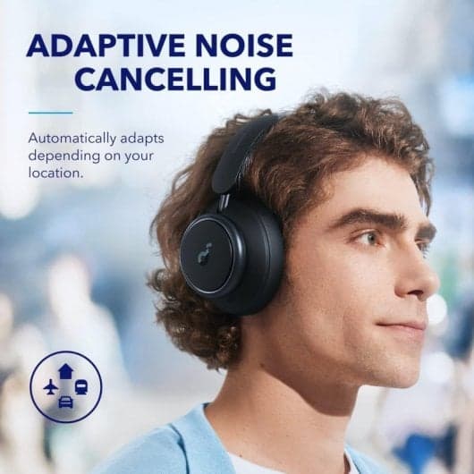 Soundcore Space Q45 Auscultadores Sem Fios com Microfone Pretos