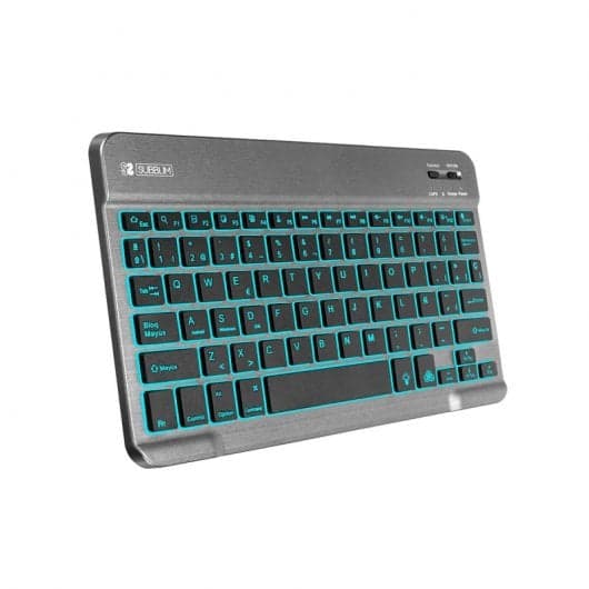 Subblim Smart Backlit Teclado Bluetooth Cinzento