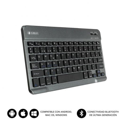 Subblim Smart Teclado Bluetooth Cinzento