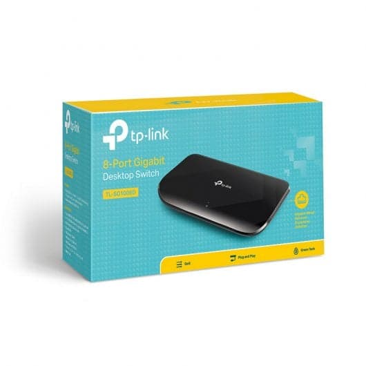 TP-LINK TL-SG1008D Switch 8 Portas Gigabit V6.0