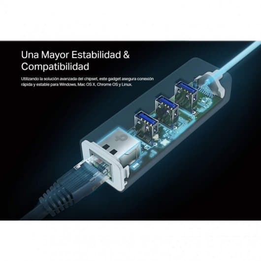 TP-LINK UE330 Adaptador de Rede USB 3.0 para Ethernet Gigabit