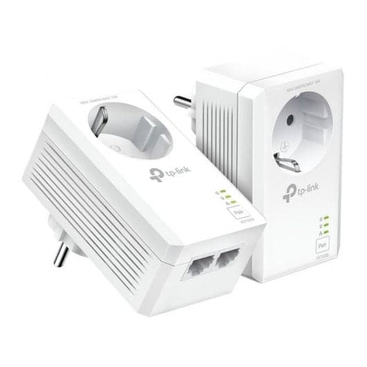TP-Link PA7027P Kit de Início Powerline AV1000 com 2 Portas Gigabit