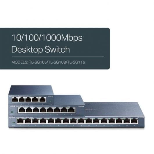 TP-Link TL-SG105 V3 Switch 5 Puertos
