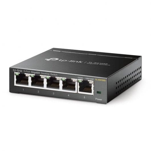 TP-Link TL-SG105S Switch 5 Portas 10/100/1000Mbps