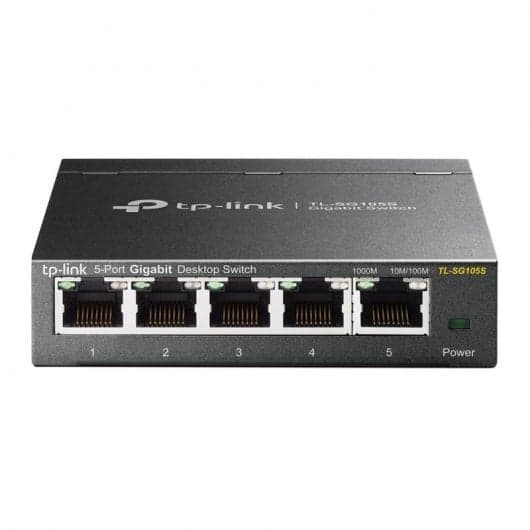 TP-Link TL-SG105S Switch 5 Portas 10/100/1000Mbps