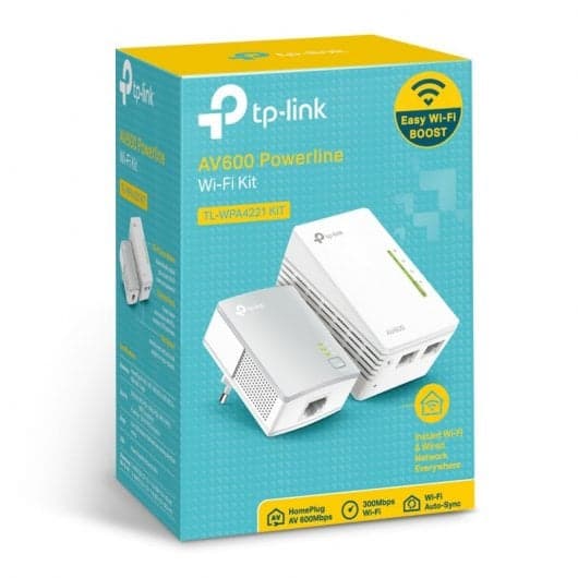 TP-Link TL-WPA4221 KIT Kit Extensor Powerline WiFi AV600 300Mbps