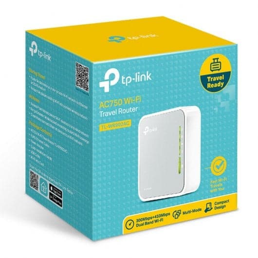 TP-Link TL-WR902AC Router de Viagem Sem Fios AC750