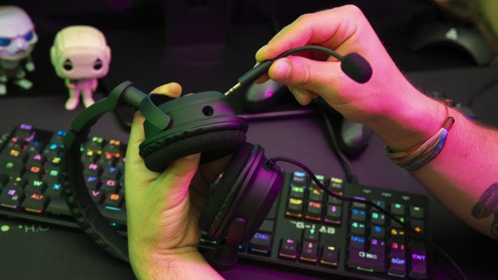 The G-Lab Casque Gamer filaire Korp Carbon (Noir)