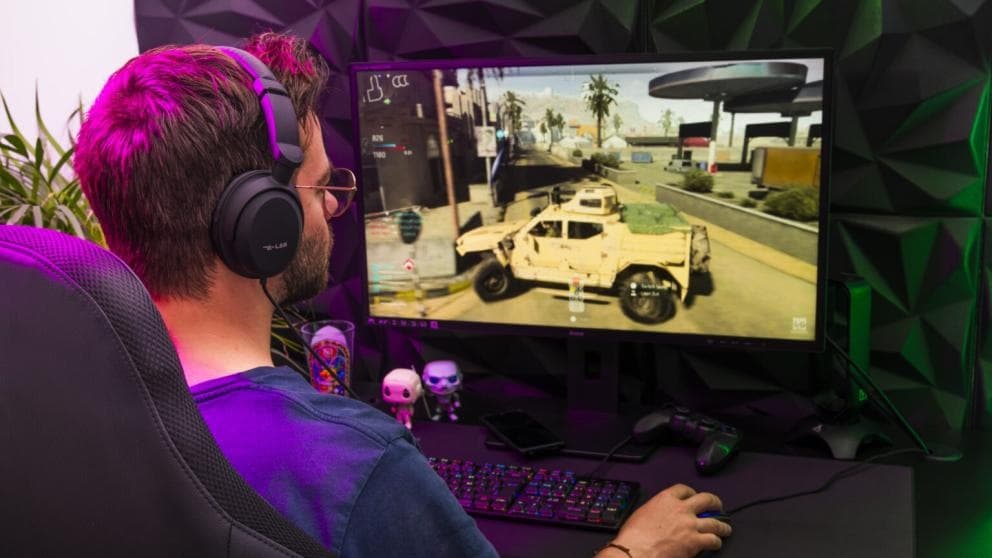 The G-Lab Casque Gamer filaire Korp Carbon (Noir)
