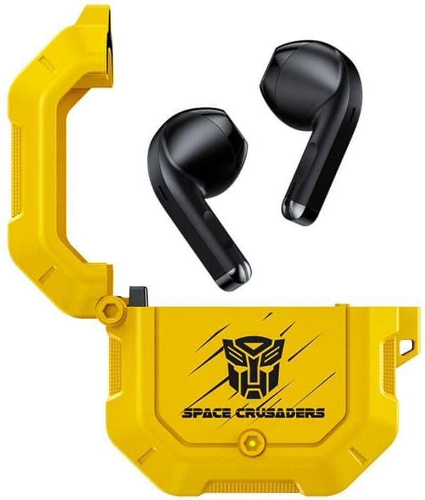 Transformers TWS TF-T12 headphones (yellow)