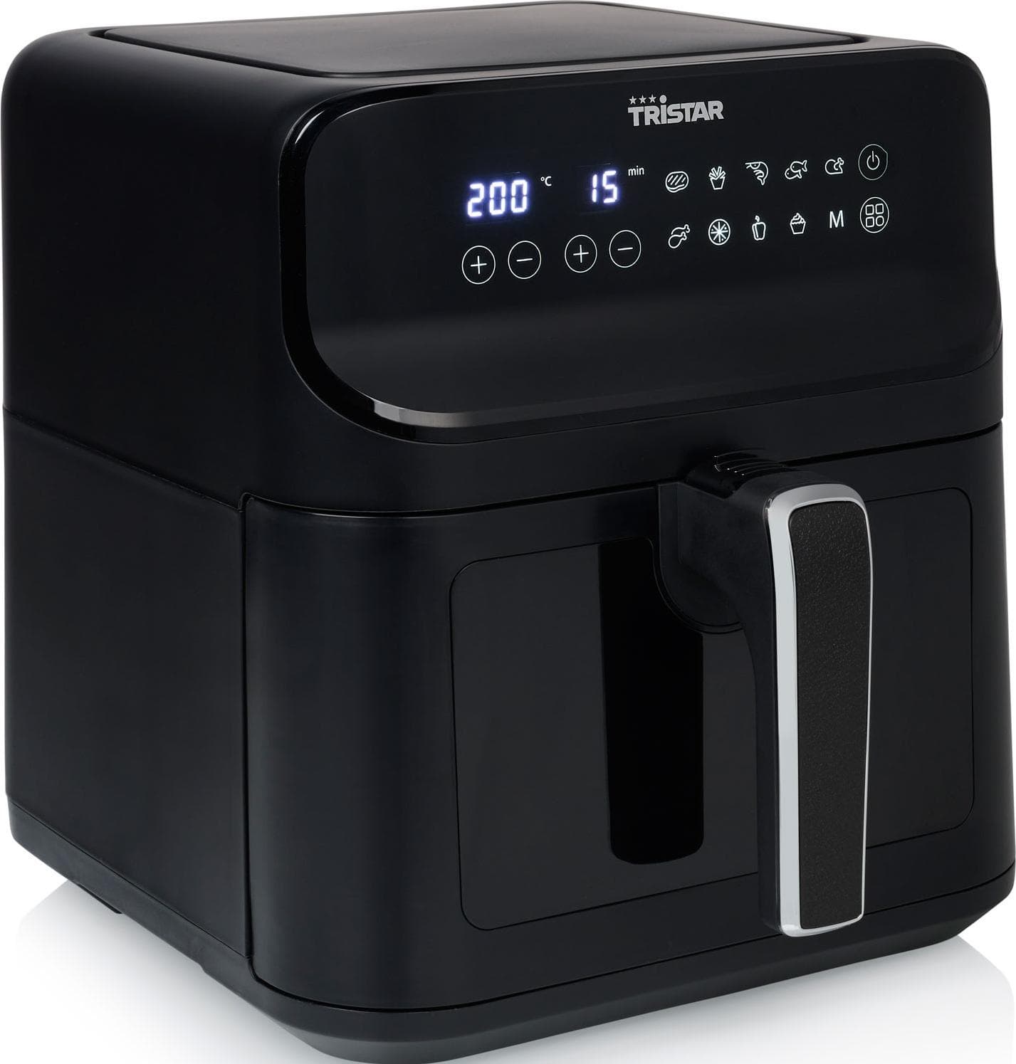 Tristar FR-9037 Hot Air Deep Fryer 1300W Timer Function Black
